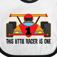 thumbnail image 4 of Inktastic 1st Birthday Race Car Boys Boys Baby Bib, 4 of 4