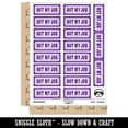 thumbnail image 2 of Not My Job Reversed Sticker Set - Purple - Matte Finish - 2.00" Large, 2 of 7