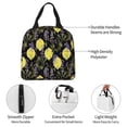 thumbnail image 5 of Lsque Lavender Flowers Pattern Lunch Bag Women/Men Insulated Lunch Box,Small Leakproof Cooler Food Lunch Containers Reusable High Capacity Lunch Tote Bags, 5 of 6