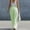 *Green, variant on ClodeEU Women's High Waist Linen Blend Striped Wide Leg Pants, Flowly Beach Trousers with Pockets Black,Women's Plus L