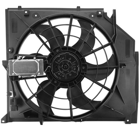 Radiator Fan Bmw 330i TOPAZ 17117561757 E46 Radiator Cooling Fan Assembly for BMW 3 Series 323i 325i 325xi 328i 330i 99-05 ()