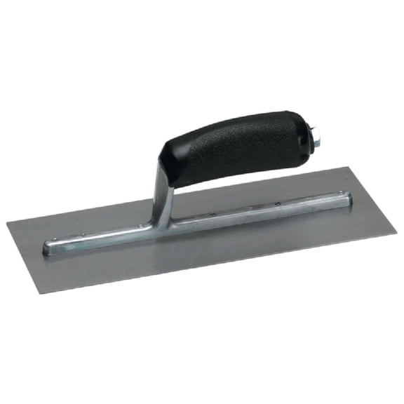 Marshalltown 18342 Finishing Trowel, 11" x 4-1/2", Curved Plastic Handle