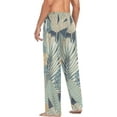 thumbnail image 6 of Tropical Palm Leaves Ghost Pajama Pants, Men's Lounge Pants Light with Drawstring and Pockets, Christmas New Year Birthday Father's Day Gifts, Medium, 6 of 7