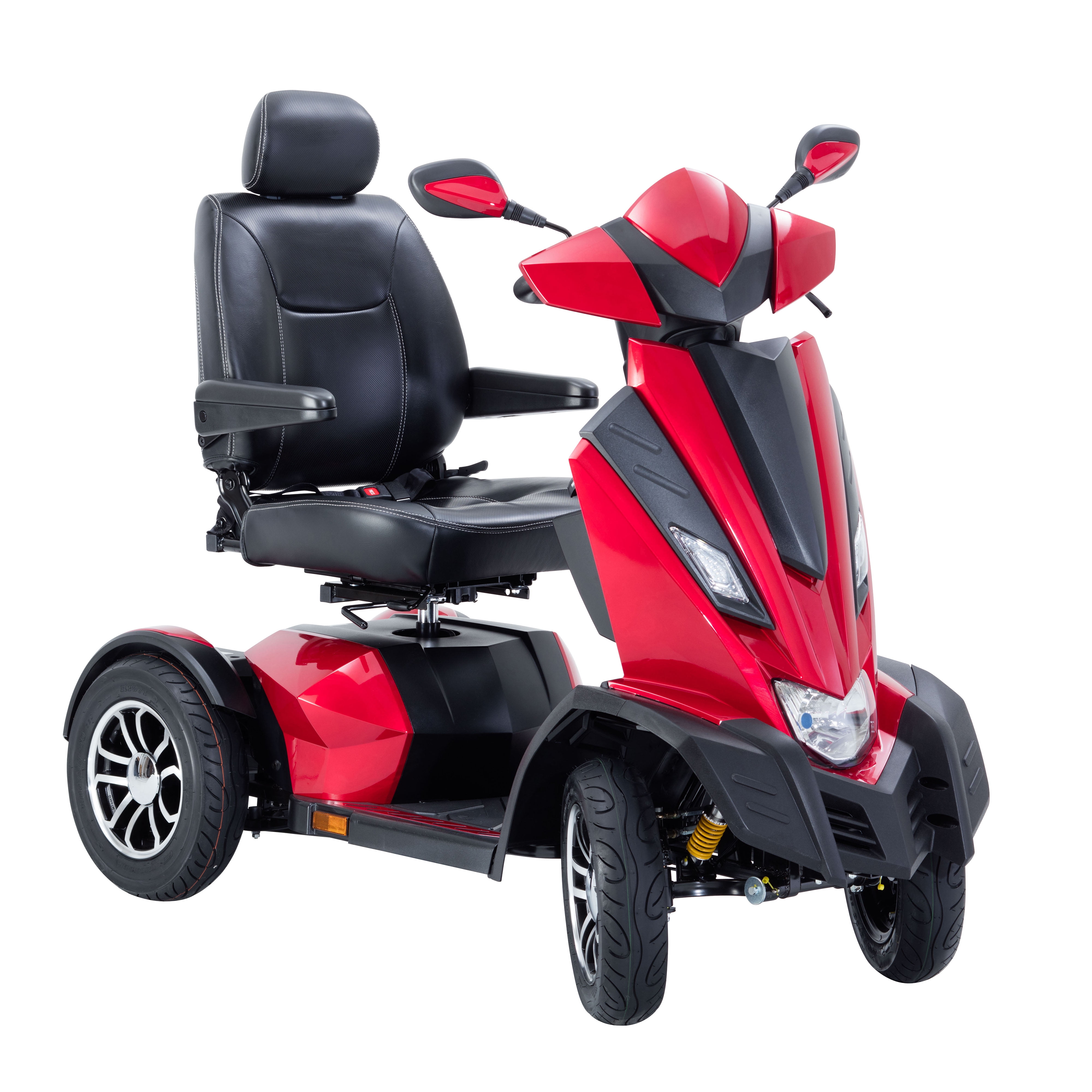 Drive Medical King Cobra Executive Power Scooter, 4 Wheel, 22" Captain Seat