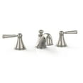 thumbnail image 4 of TOTO Vivian Two Handle Widespread 1.2 GPM Bathroom Sink Faucet, Polished Nickel, SKU: TL220DD112#PN, 4 of 4