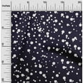 thumbnail image 2 of oneOone Viscose Jersey Navy Blue Fabric Dot Dress Material Fabric Print Fabric By The Yard 60 Inch Wide, 2 of 4