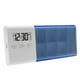 thumbnail image 5 of Organizador para vitaminas, suplementos, dispensador de pastillas electrónico Azul Organizador de pastillas electrónico inteligente de dos piezas, pastillero electrónico, pastillero de día c, 5 of 5