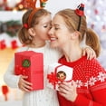 thumbnail image 4 of Pegatinas navideñas de Feliz Navidad, 500 unidades de 1.5 in, pegatinas redondas de adorno, rollo de etiquetas para suministros de fiesta de Navidad, tarjetas, sellos de sobres, galletas, etiquetas d JAMW Sencillez, 4 of 5