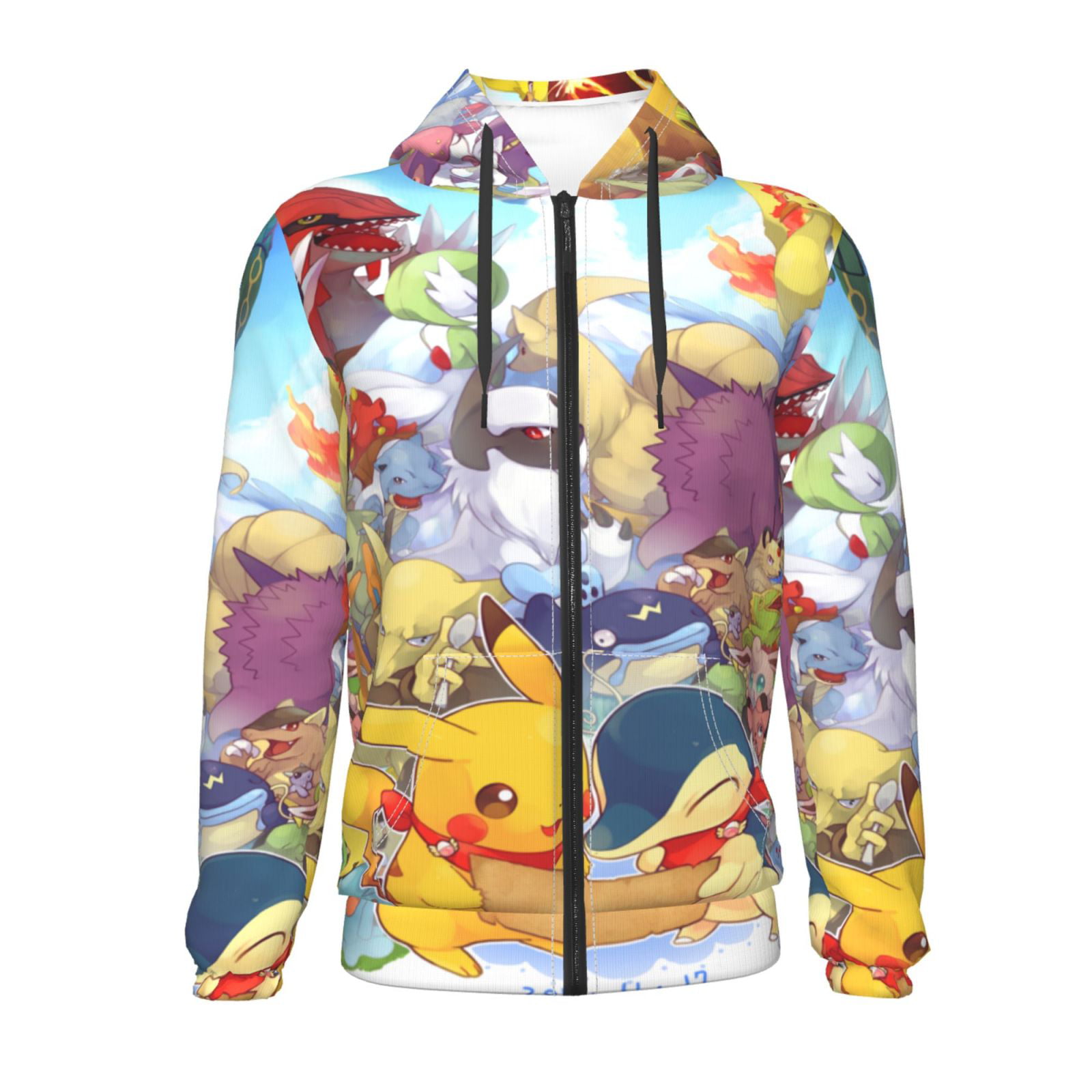 Teenage zipper hoodie Pokemon - Walmart.com