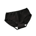thumbnail image 3 of Bxsruta Women's High Waist Cotton Underwear, Comfortable Everyday Briefs, 1-Pack Panties in Multiple Sizes, 3 of 4