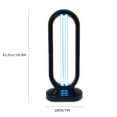 thumbnail image 2 of HIBIBUD 38W Ultraviolet UV Lamp With Remote Control Standing UVC Cleaning Lamp With Ozone 15/30/60min, 2 of 6