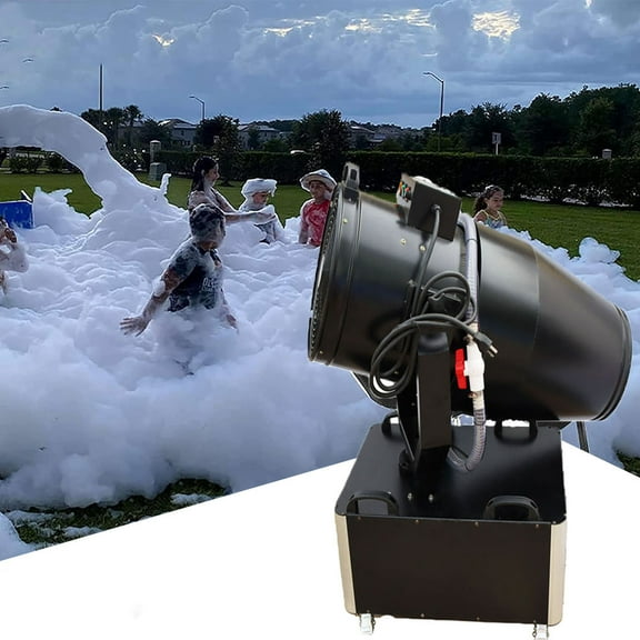 PreAsion Shaking Head Jet Foam Machine Stage Party Wedding Foam Filling