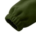 thumbnail image 3 of Oazcsf Mens Zip Up Sweatshirt Polar Fleece Stand Collar Long Sleeve Sweater Winter Warm Loose Fit Pullover, 3 of 6