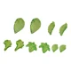 thumbnail image 4 of Perlas Acrílicas Con Forma De Hoja De Arce, Estilo 5, Cuelga, 4 of 5