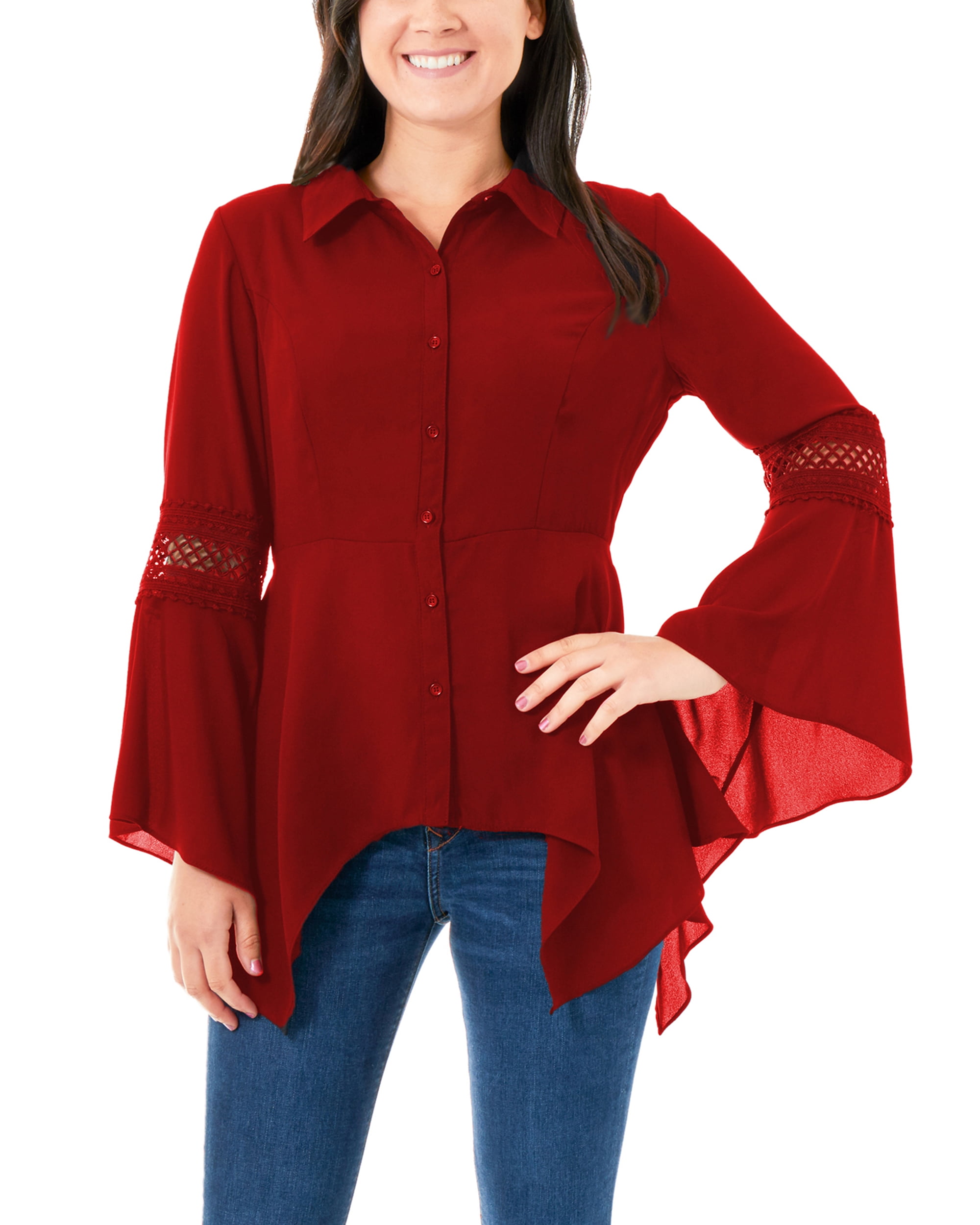 Ameri VINTAGE - アメリヴィンテージ　WAVE SLEEVE PEPLUM BLOUSE Ameri VINTAGE - AMERI VINTAGE WAVE SLEEVE PEPLUM BLOUSEの