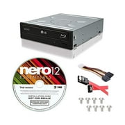 LG WH14NS40 M-Disc Burner 3D Playback Internal 14X Blu-ray Writer with Nero 12 Essentials Burning Software Trial Version