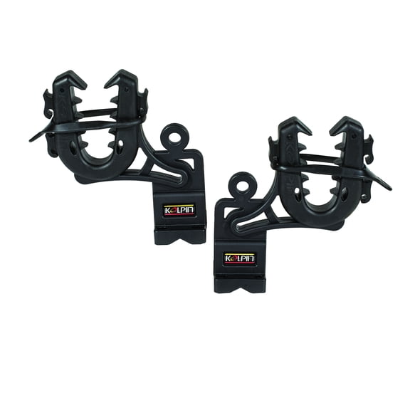 Kolpin Rhino Grip® #KRG-SG Black Rubber, Flexible Nylon, Offset Configuration, 2 Pieces