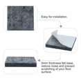 thumbnail image 5 of Uxcell 3/4" Self-stick Square Non-slip Felt Pads Floors Protect Grey 20 Pack, 5 of 7
