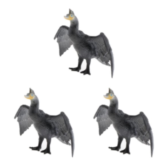 Vogacara de acción modelo Animal estático juguete para niños y adultos cormorán Type1
