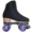 Purple Wheels, variant on Atom Quad Outdoor Roller Skates - Vista Nylon Women's Outdoor Package (Wheels: Pulse Lite 78A)