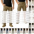 thumbnail image 3 of WOLIAUO Men's Hiking Pants Convertible Quick-Dry | Zip-Off, Lightweight, Water-Resistant, 5 Deep Pockets, Hunting, Fishing, Camping L Army Green, 3 of 8