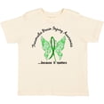 thumbnail image 3 of Inktastic Traumatic Brain Injury TBI Butterfly 6.1 Boys Toddler T-Shirt, 3 of 5