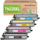 thumbnail image 1 of Paquete de 4 cartuchos de tóner compatibles con Brother TN229XL, 1 of 7