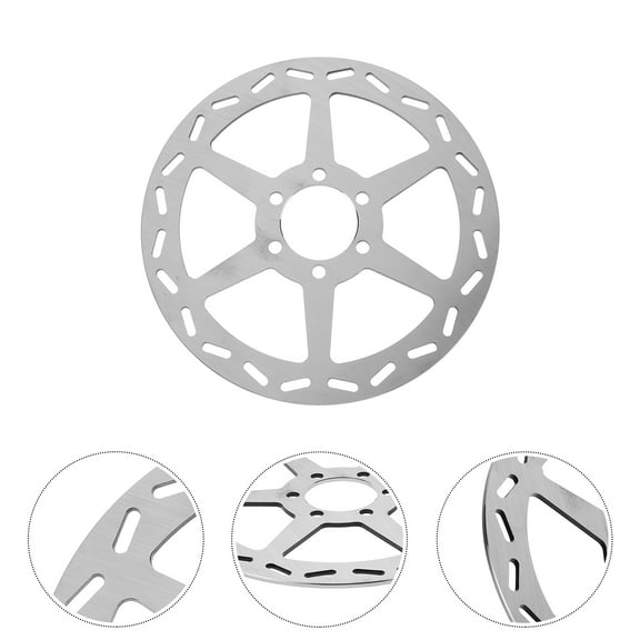 LEXSOMEO Brake Disc Electric Scooter Brake Disk 6 Hole Brake Disc For Scooter Go Kart