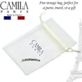 thumbnail image 4 of Camila Paris CP2990 French Hair Barrettes Clips for Women Handmade Small Girls Side Slide-in Barrette Clip, Hair Accessories for Women. Strong Hold No Slip Grip Fashion Durable Styling, Made in France, 4 of 24