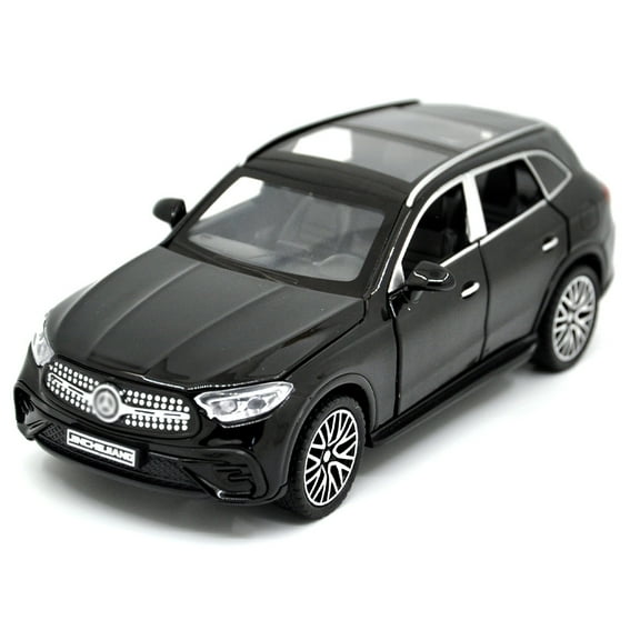 1: 32 Suitable for Mercedes Benz GLC-400E alloy car model, with sound and light die-casting metal toy car, boys' toy gift, collective home decoration
