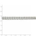 thumbnail image 4 of Sterling Silver 7.8mm Polished Domed Curb Chain (Weight: 88.2 Grams, Length: 26 Inches), 4 of 4