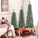 thumbnail image 3 of Costway Costway 120 150 180 cm Árbol de Navidad Artificial Juego de 3 con Nieve Acumulada Realista, 3 of 4