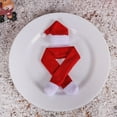 thumbnail image 6 of AmaMary Mini Christmas Hat Christmas Scarf, Wine Bottle Silverware Holder Christmas Beanie Set Home Christmas Decoration (24PCS), 6 of 6