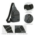 thumbnail image 5 of Men's Waterproof Crossbody Bag with Multifunctional Design, Lightweight, Spacious Storage, Earphone Port, Ideal for Outdoor Sports, Travel, and Leisure, 5 of 5