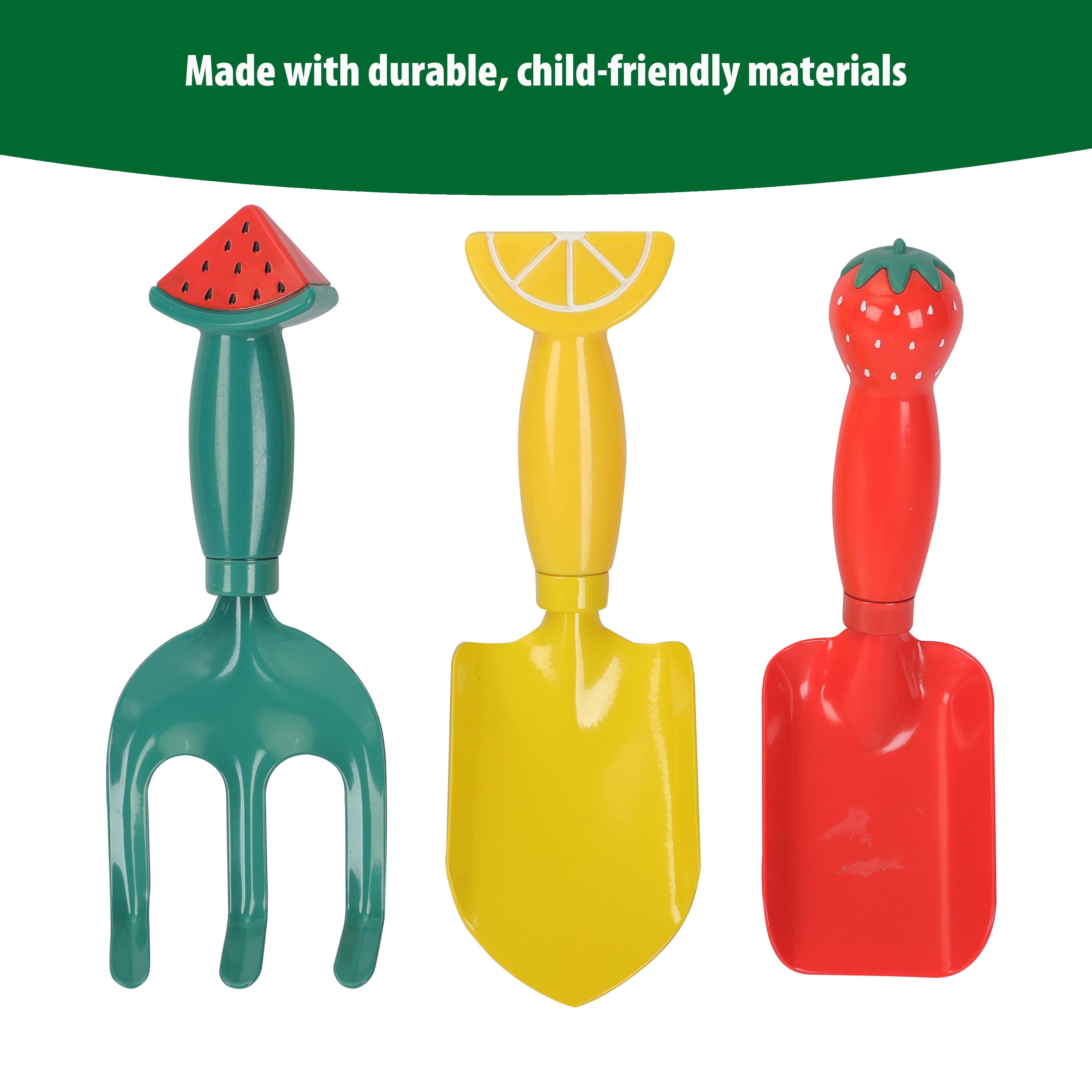 Expert Gardener 3 Piece Kids Hand Tool Set