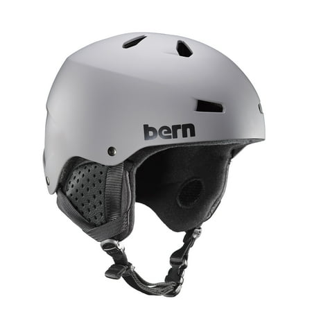 Bern Black Summer Helmet - Bern - Summer Team Macon EPS Helmet Matte Grey/Black Liner Large