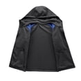 thumbnail image 6 of Bxsruta Mens Full Zip Hoodie Athletic Jacket Long Sleeve Workout Sweatshirt Activewear, 6 of 7