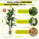 thumbnail image 2 of Planta Artificial Moderna Con Maceta Decorativa Real Style Congo Dracaena Palo De Brasil Grande De 150cm De Alto Artego Para Hogar Sala Comercio Oficina, 2 of 8