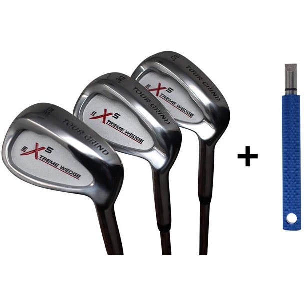 Tour Grind 2 Inch Over Xl Big Tall Senior Men S Wedge Set 52