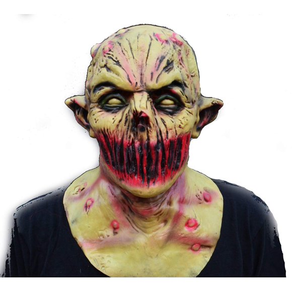 Acid Tactical Scary Creepy Halloween Latex Zombie Demon Deadly Silence Mask