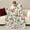 Gnome in Sleigh, variant on Winter Forest Blanket Snow Covered Forest Trees Pathway Nature Scene White Snowmans Soft Flannel Blanket Warm Cozy Lightweight Bed Blanket for Chair Sofa Couch Bedroom Camper 50 x 60 Inch