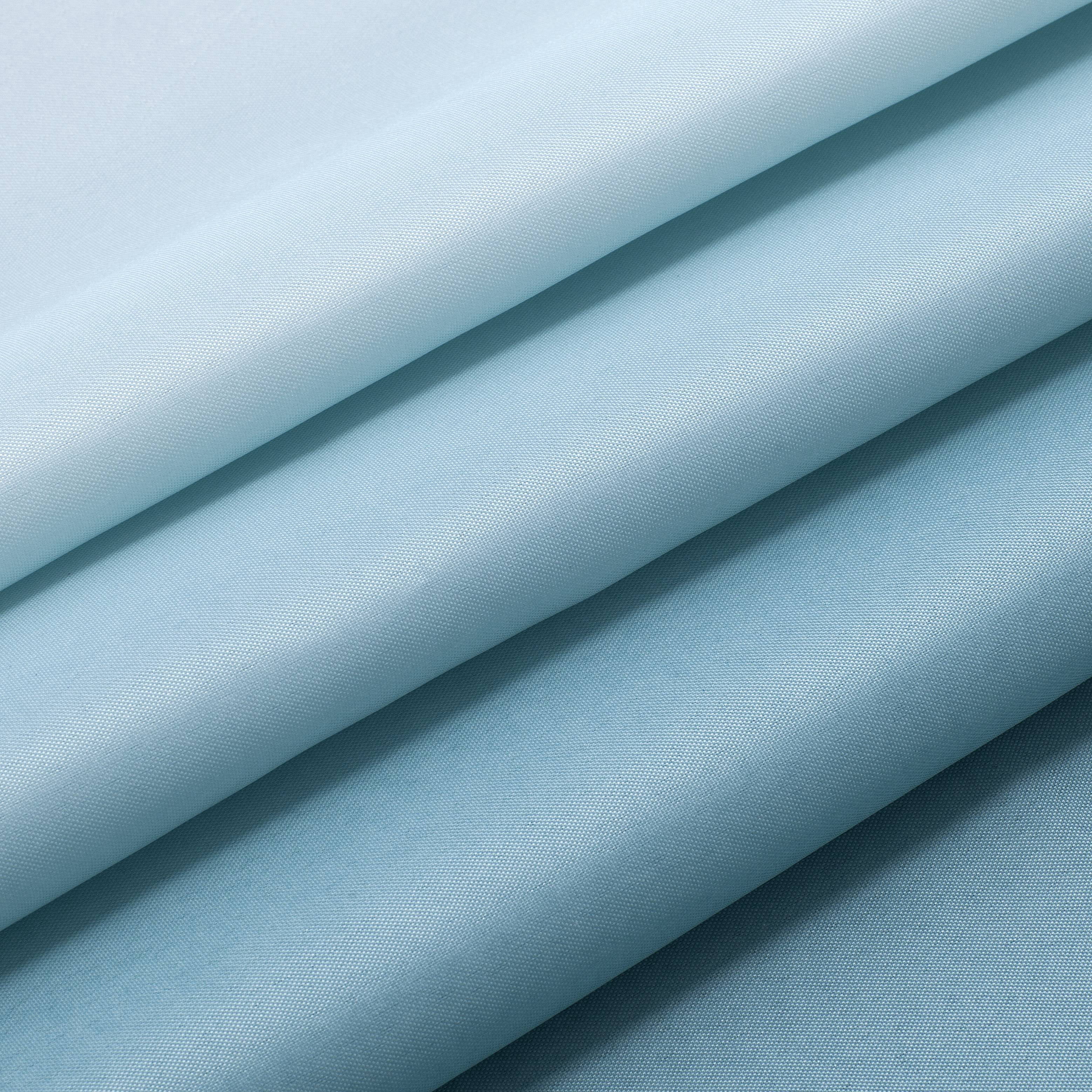 Dainty Home Printed Fabric 3D Textured Gradient Colors Ombre Designed Fabric Shower Curtain 70" x 72" in Ombre Blue