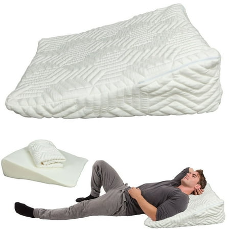 Ktaxon Memory Foam Wedge Pillow Bed Back Lumbar Neck ...
