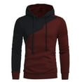 thumbnail image 2 of Vedolay Men Sports Active Sweatshirt Hooded Long Sleeve Open Front Cardigan Long Sweaters with Pockets ,XL, 2 of 4