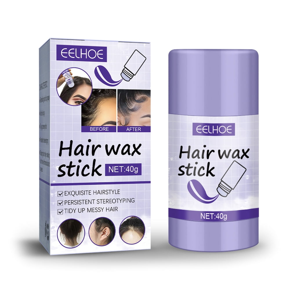 Hair Edge Control Gel Hairstyle Finishing Wax Stick Fixed Hair