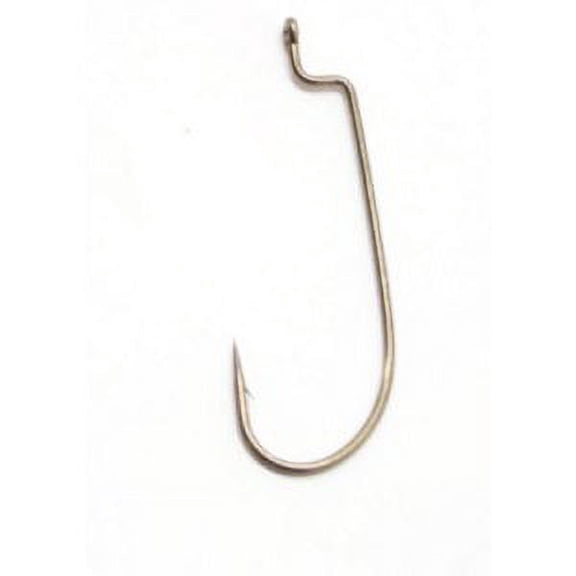 Gamakatsu Worm Offset Bronze Size 1/0 25pk