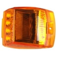 thumbnail image 1 of CCIYU Top Roof Running Marker Lights Clearance Lights Assembly 7Pcs Amber 17 LED Cab Side Marker Lights 4pcs Electroplate Red 3/4 Inch LED Bullet Lights, 1 of 5