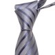 thumbnail image 5 of Conjunto de corbatas Barry.Wang tejidas a rayas con pañuelos, 5 of 7