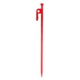 thumbnail image 4 of Estacas de metal de 40 cm de alta resistencia para tiendas de campaña, ideales para excursiones, senderismo y jardinería. Rojo, 4 of 9
