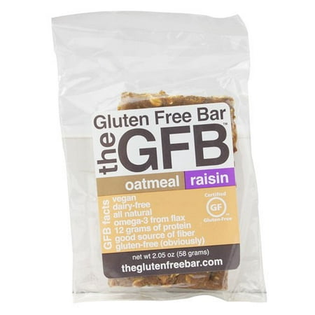 The Gluten Free Bar, Oatmeal Raisin, 2.05 Oz